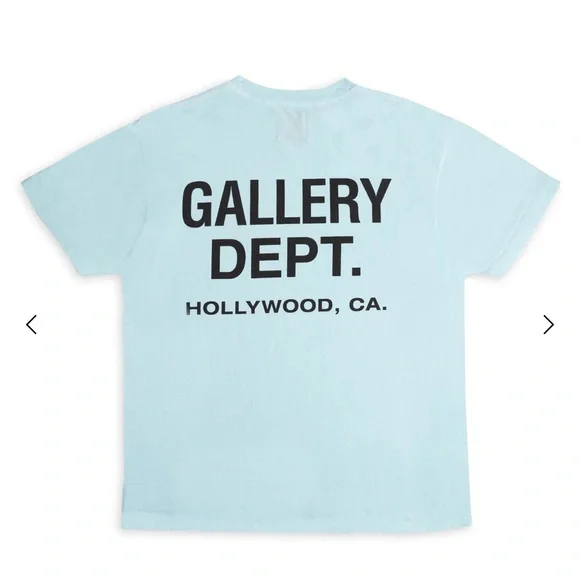 Gallery Dept. New Souvenir Tee Baby Blue M - Picture 4 of 9